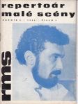 Časopis repertoár malé scény číslo 3 -ročník 4 -1966 - náhled