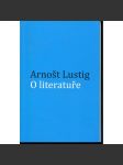 O literatuře - Arnošt Lustig - náhled