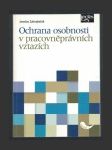 Ochrana osobnosti v pracovněprávních vztazích - náhled