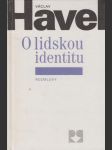 O lidskou identitu - náhled