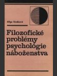 Filozofické problémy psychológie náboženstva - náhled