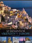 52 úžasných víkendov v Európe - náhled