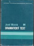 Dramatický text - náhled