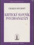 Kritický slovník psychoanalýzy - náhled