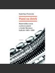 Psaní na dotek - Materialita textu a proces psaní v české literární kultuře 1885-1989 - náhled