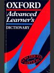 Oxford advanced learner`s dictionary - náhled