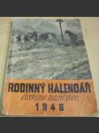 Rodinný kalendář českého hasičstva 1948 - náhled