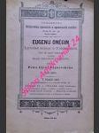 EUGENIJ ONĚGIN - Lyrické scény o 3 jednáních - PUŠKIN Aleksander Sergejevič - náhled