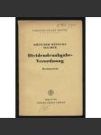 Dividendenabgabeverordnung. Dividendenbeschränkung, Kapitalberichtigung. Kommentar [= Vahlens gelbe Hefte]	[dividendy, účetnictví, ekonomika] - náhled