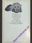 O lásce a milování - naso publius ovidius - náhled