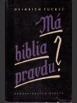 Má biblia pravdu? - náhled