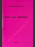 REČ NA VRCHU - Myšlienky a príklady - DANCÁK František - náhled