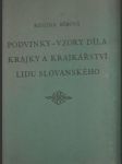 Podvinky - vzory díla krajky a krajkářství lidu slovanského - náhled