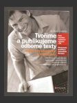 Tvoříme a publikujeme odborné texty - náhled