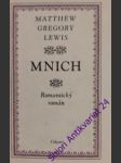 Mnich - lewis gregory matthew - náhled