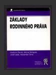 Základy rodinného práva - náhled