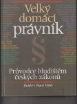 Velký domácí právník (Průvodce bludištěm českých zákonů) - náhled