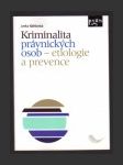 Kriminalita právnických osob - etiologie a prevence - náhled