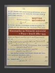 Matematika na Německé univerzitě v Praze v letech 1882-1945 - náhled