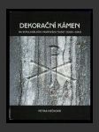 Dekorační kámen na sepulkrálních památkách Sudet (1800‑1945) - náhled