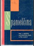 Španielčina pre 2. ročník jazykových škôl a pre kurzy - náhled