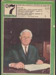 Časopis sedmička -ročník ii. -číslo 1 -1968 - náhled