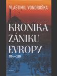 Kronika zániku Evropy - náhled