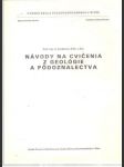 Návody na cvičenia z geológie a pôdoznalectva - náhled