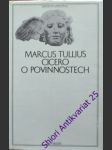 O povinnostech - cicero marcus tullius - náhled