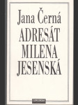 Adresát Milena Jesenská - náhled