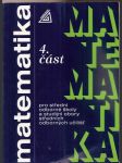 Matematika pro střední odborné školy a studijní obory středních odborných učilišť 4. část - náhled