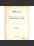 United States and West German Aid to Israel [Izrael; Palestina; USA; Německo; Organizace pro osvobození Palestiny] - náhled