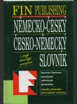 Německo-český, česko-německý slovník - náhled