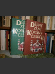 Dějiny zemí Koruny české I. II. - náhled