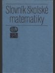 Slovník školské matematiky - náhled