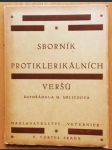 Sborník protiklerikálních veršů - náhled