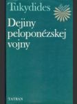 Dejiny peloponézskej vojny - náhled