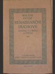 Renaissanční duchové (Studie o umění a poesii) - náhled