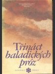 Třináct baladických próz - náhled