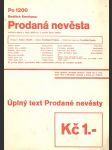 Prodaná nevěsta - náhled