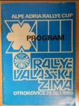 Program XIII. rallye Valašská zima - náhled