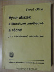 Výbor ukázek z literatury umělecké a věcné (druhy a směry) pro obchodní akademie - náhled