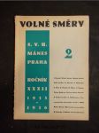 Volné směry 2, ročník XXXII (1935 - 1936) - náhled