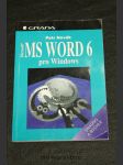 MS Word 6 pro Windows : snadno a rychle - náhled
