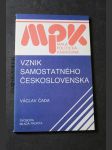 Vznik samostatného Československa - náhled