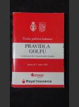 Pravidla golfu - náhled