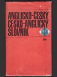 Anglicko-český a česko -anglický slovník - náhled