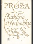 Próza českého středověku - náhled