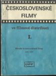 Československé filmy ve filmové distribuci I. - náhled