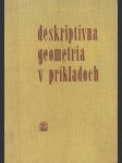 Deskriptívna geometria v modeloch - náhled